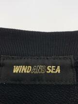 WIND AND SEA◆スウェット/XL/コットン/BLK/WDS-SEA-Q2-01_画像3