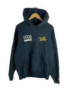 Keboz◆FROCLUB×KEBOZ SWEAT HOODIE/パーカー/L/コットン/NVY/プリント