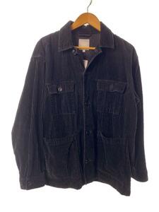 BEAMS◆カバーオール/M/コットン/BLK/11-18-1384-139