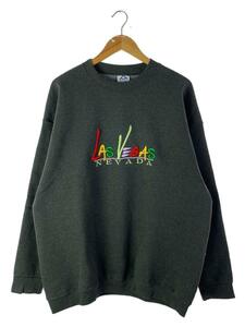 ALSTYLE APPAREL＆ACTIVEWEAR/スウェット/XL/コットン/GRY/プリント/USA製