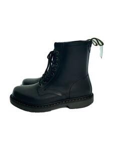 Dr.Martens◆レインブーツ/-/BLK/右足ダメージ有