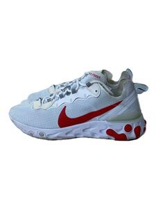 NIKE◆REACT ELEMENT 55 SE SU19/リアクトエレメント/ホワイト/BQ6167-102/28.5cm/WH