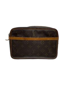 LOUIS VUITTON◆コンピエーニュ28_モノグラム・キャンバス_BRW/PVC/BRW