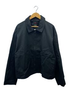 NIKE◆JORDAN BRAND M J JB WVN JKT/ワークジャケット/L/ブラック/FJ6135-010