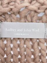 Audrey and John Wad◆ローゲージニットカーディガン/FREE/ウール/ベージュ/H3707_画像3