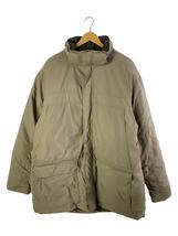 L.L.Bean◆オールド/ダウンジャケット/XL/ゴアテックス/BEG/無地/0BCS3/フード欠品_画像1