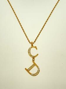 Christian Dior◆ネックレス/-/GLD/トップ有/レディース