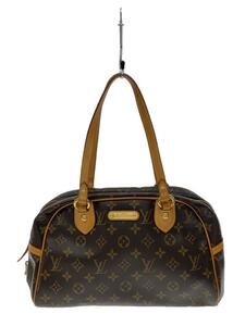 LOUIS VUITTON◆モントルグイユPM_モノグラム・キャンバス_BRW/PVC/BRW