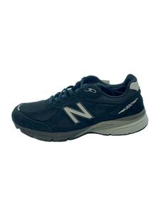 NEW BALANCE◆USA製/990/ローカットスニーカー/28cm/NVY/U990BL4