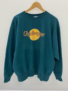 CHALLENGER◆22AW MUD LOGO C/N SWEATロゴスウェット/GRN/CLG-SW 022-004