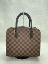 LOUIS VUITTON◆トリアナ_ダミエ・エベヌ_BRW_画像3