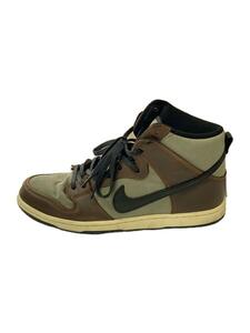 NIKE◆SB DUNK HIGH PRO/SBダンクハイプロ/ブラウン/BQ6826-201/27.5cm/BRW