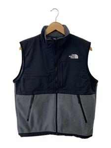 THE NORTH FACE◆DENALI VEST/フリースベスト/S/ポリエステル/GRY/NA72332