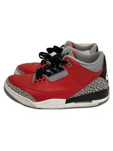 NIKE◆AIR JORDAN 3 RETRO SE/エアジョーダン 3 レトロ/レッド/CK5692-600/27.5cm