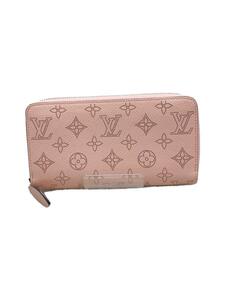 LOUIS VUITTON◆M61868/マヒナ/ジッピー・ウォレット/長財布/レザー/PNK/モノグラム/LV/レディース