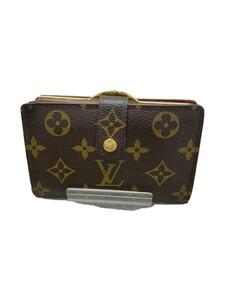 LOUIS VUITTON◆ポルト・モネ・ビエ・ヴィエノワ_モノグラム・キャンバス_BRW/PVC/BRW/レディース