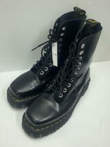 Dr.Martens◆1490 QUAD LEATHER BOOTS/レースアップブーツ/UK8/BLK/31147001_画像2
