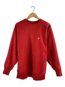 Champion◆REVERSE WEAVE/スウェット/XL/コットン/RED/刺繍トリコタグ