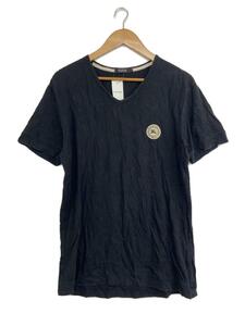 BURBERRY BLACK LABEL◆Tシャツ/3/コットン/BLK/D1P24-313-09