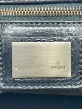 FENDI◆ハンドバッグ/レザー/BLK_画像5