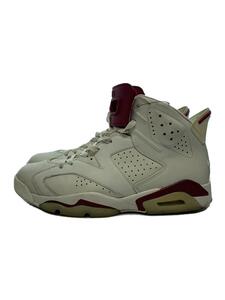 NIKE◆AIR JORDAN 6 RETRO/エアジョーダンレトロ/ホワイト/384664-116/28cm/WHT