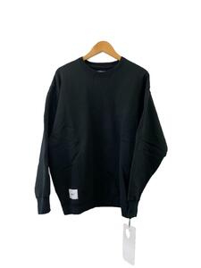 WTAPS◆スウェット/3/コットン/BLK/232ATDT-CSM19