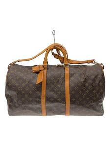 LOUIS VUITTON◆キーポル50_モノグラム・キャンバス_BRW/PVC/BRW/モノグラム