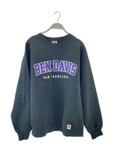 BEN DAVIS◆スウェット/L/コットン/BLK/無地/C-2380010