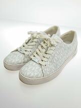 MICHAEL MICHAEL KORS◆ローカットスニーカー/US6/WHT/レザー/49T9CAFS2B_画像2