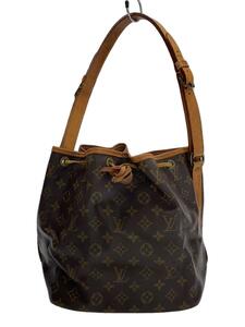 LOUIS VUITTON◆1)プチ・ノエ_モノグラム・キャンバス_BRW/PVC/BRW