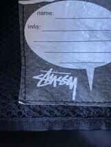 STUSSY◆ショルダーバッグ/BLK/総柄_画像5