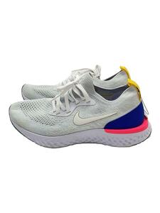 NIKE◆EPIC REACT FLYNIT_エピック リアクト フライニット/23cm/WHT