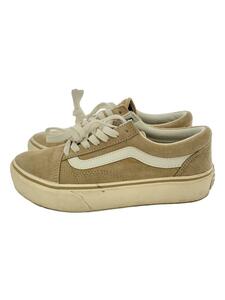 VANS◆ローカットスニーカー/23cm/ベージュ/スウェード/598708-0001/OLD SKOOL PLAT