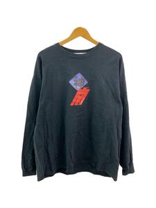 LONELY論理◆長袖Tシャツ/-/コットン/BLK