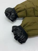 THE NORTH FACE◆ダウンジャケット/XL/ナイロン/GRN/無地/NY81712/シミ有り_画像6