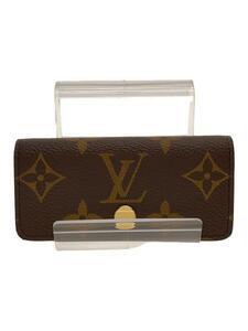 LOUIS VUITTON◆モノグラム ミュルティクレ4/日本限定カラー/キーケース/PVC/ブラウン/モノグラム/M82923