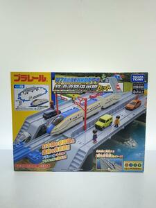 TAKARA TOMY◆男の子/208028/プラレール/W7系北陸新幹線かがやき/鉄道道路併用橋セッ