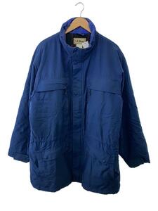 L.L.Bean◆マウンテンパーカ/-/ナイロン/NVY/R575/80s/ヨゴレ有