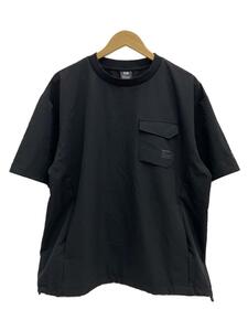 DAIWA◆Tシャツ/L/ポリエステル/BLK/無地/DE-6023JSR