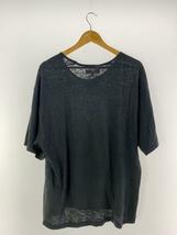 MASU◆23SS/PRINT JACK T-SHIRT BLACK/Tシャツ/44/コットン/BLK_画像2