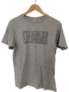 STANDARD CALIFORNIA◆Tシャツ/M/コットン/BLU/無地