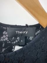 theory◆長袖ワンピース/S/コットン/NVY/01－6405501－050－902/セオリー/ネイビー_画像3