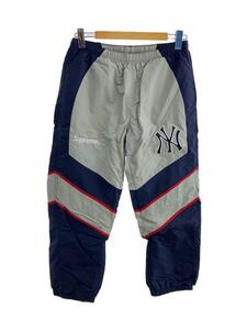 Supreme◆new york yankees track pants/ボトム/S/ナイロン/NVY