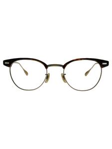 EYEVAN*GLENN TORT/ glasses / Boston / titanium / Brown / cream / men's 