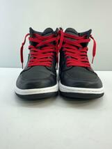 NIKE◆AIR JORDAN 1 RETRO HIGH OG/エアジョーダン1 レトロ/ブラック/555088-060/2_画像7