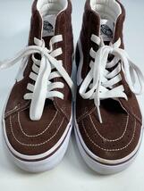 VANS◆ハイカットスニーカー/23cm/BRW/スウェード/V38CF_画像7