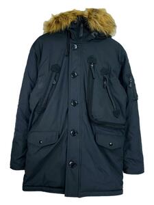 ALPHA INDUSTRIES◆フライトジャケット/S/ポリエステル/BLK/TA0319-001/N-3B型/ポーラーパーカー