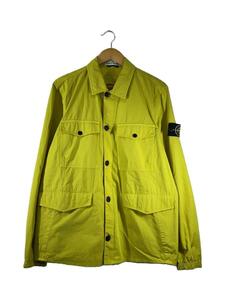 STONE ISLAND◆長袖シャツ/M/コットン/YLW/701512707/RIP STOP/Overshirt