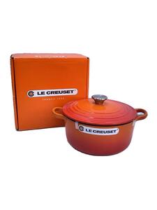 LE CREUSET◆鍋/サイズ:22cm/ORN/ココットランド22cm