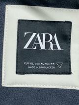 ZARA◆マウンテンパーカ/XL/ポリエステル/WHT_画像3